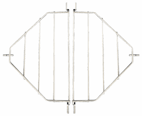 Primogrill Oval Junior Druiprek 2 stuks) (200)|Primogrill Oval large Druiprek (2 stuks) (300)